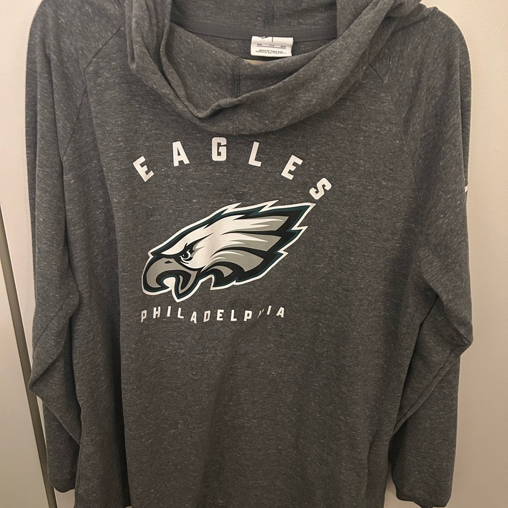 Philadelphia Eagles Cowl Neck Pullover
